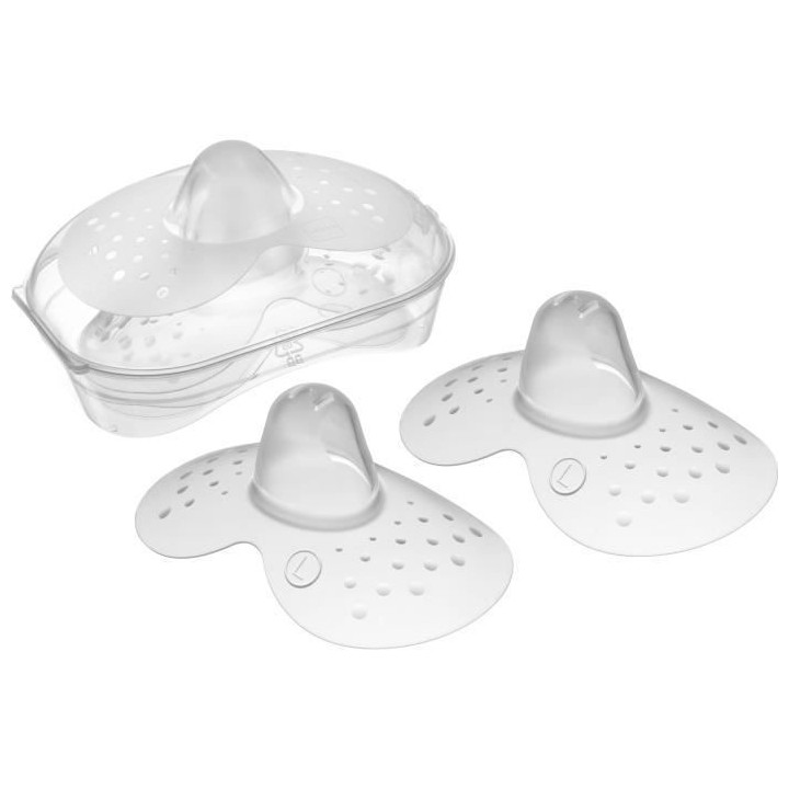 MAM Bout de sein Taille L - Silicone - Bte stérilisation X2