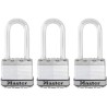 Master Lock Cadenas Excell 3 pcs Acier 45 mm M1EURTRILH