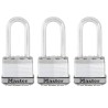 Master Lock Cadenas Excell 3 pcs Acier 45 mm M1EURTRILH