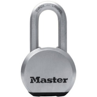 MASTER LOCK Cadenas Haute Sécurité [A Clé] [Acier Inoxydable] [Anse