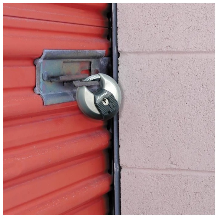 Lot de 2 cadenas a disque MASTERLOCK M40EURT - Robuste - Acier inoxyda