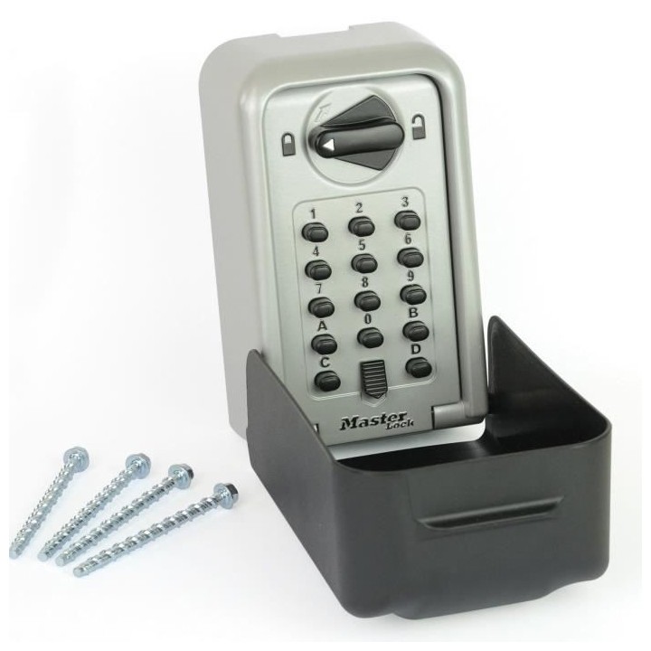 MASTER LOCK Boite a clés sécurisée certifiée - Format XL - Coffre