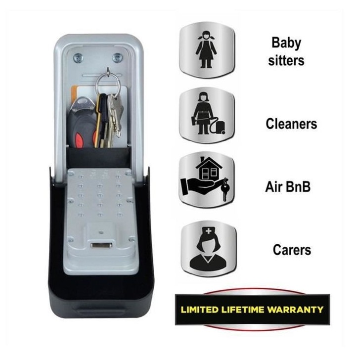 MASTER LOCK Boite a clés sécurisée certifiée - Format XL - Coffre