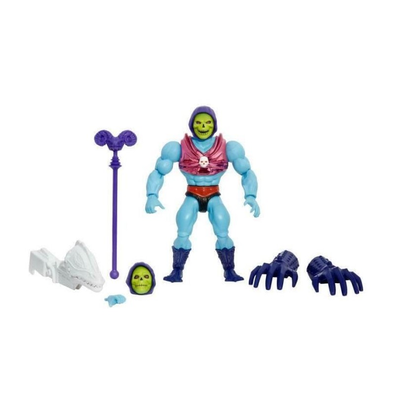 Maitre de l'Univers - Skeletor Deluxe Origins - Figurines d'action - 6 ans et +