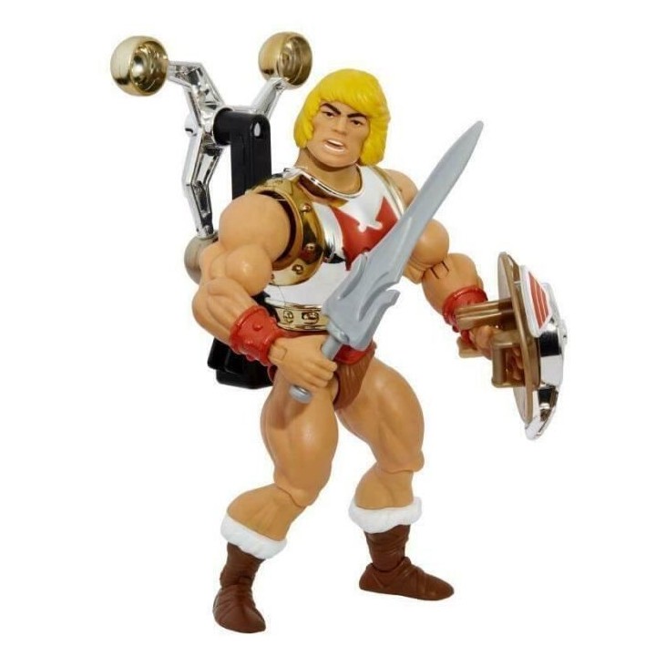 Maitre de l'Univers - Musclor Deluxe Origins - Figurines d'action - 6