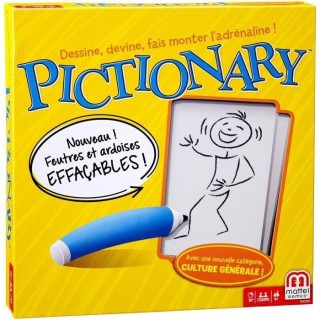 PICTIONARY Jeu de société et de dessin - 2 a 4 équipes - 8 ans et +