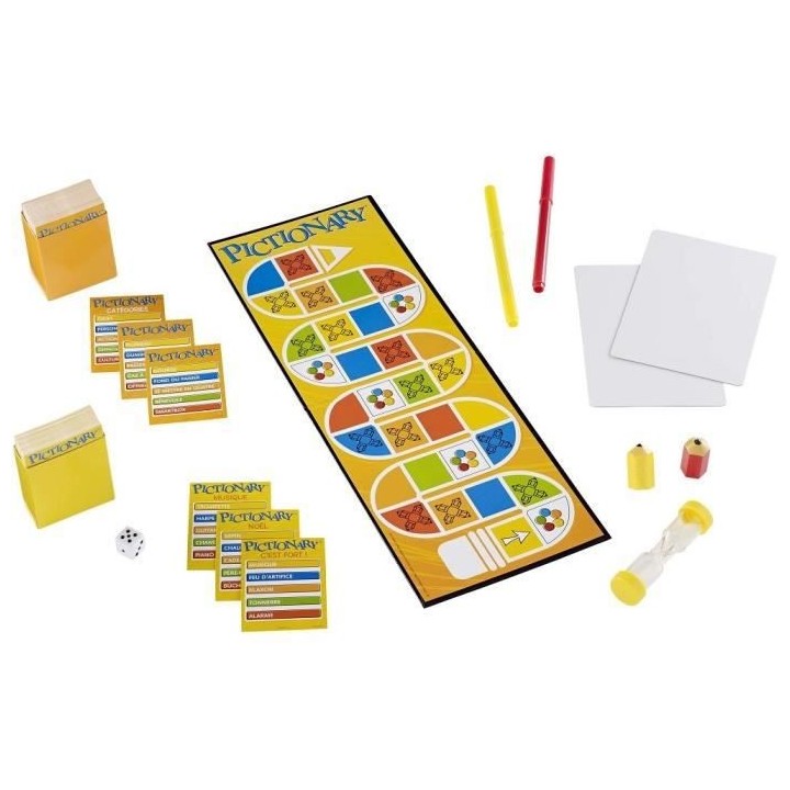 PICTIONARY Jeu de société et de dessin - 2 a 4 équipes - 8 ans et +