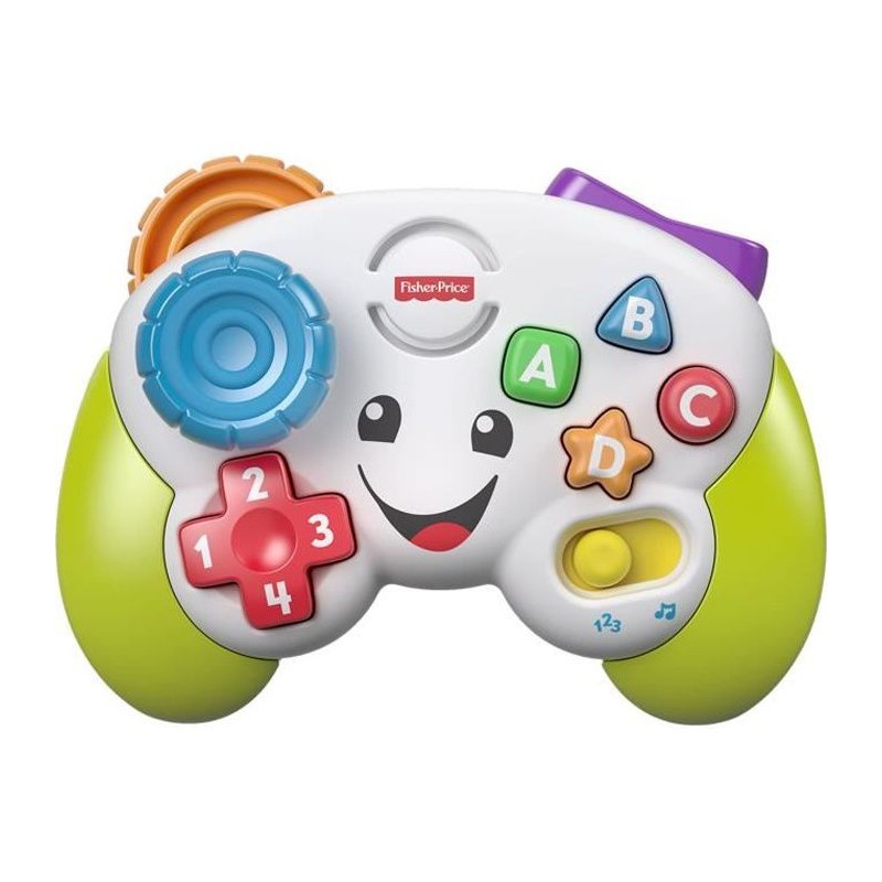 Fisher-Price - La manette de jeux et d'apprentissages - Jouet d'éveil - 6 mois et +