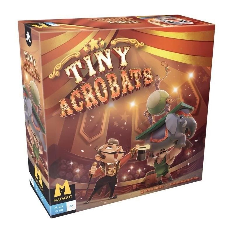 Tiny Acrobats - Asmodee - Jeu de société