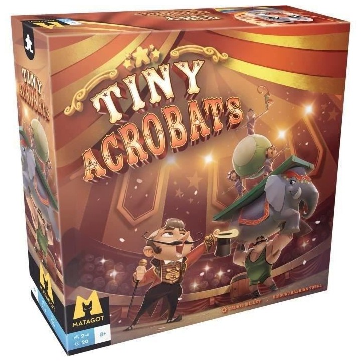 Tiny Acrobats - Asmodee - Jeu de société
