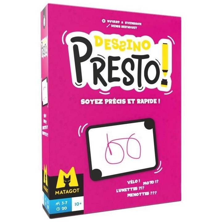 Dessino Presto - Asmodee - Jeu de société
