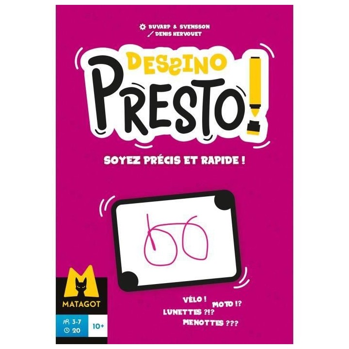 Dessino Presto - Asmodee - Jeu de société