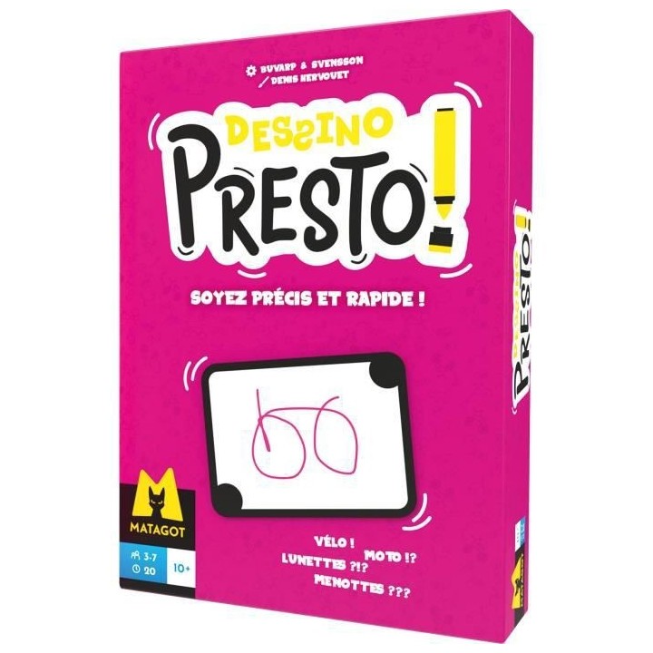 Dessino Presto - Asmodee - Jeu de société