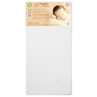 BABYCALIN Matelas lit 70x140cm Hygiene 24KG/M3