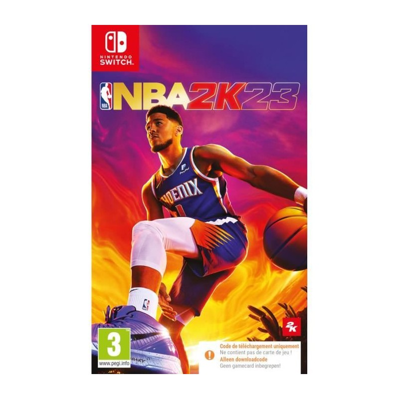 NBA 2K23 - Jeu Nintendo Switch (Code dans la boîte)