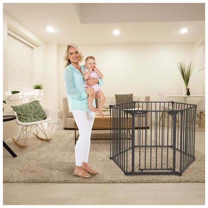Dreambaby Royale Converta 3 en 1 Parc pour bébé, pare-feu et sépara