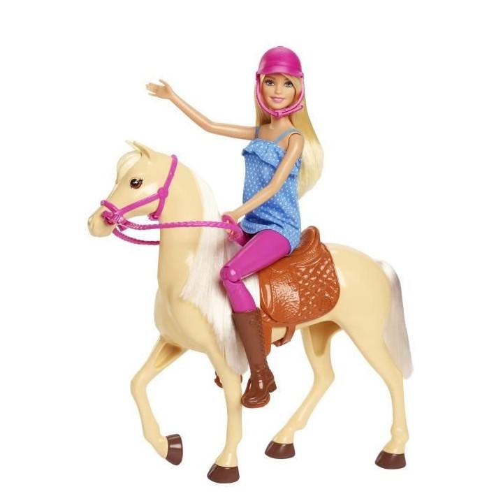 BARBIE Barbie et son Cheval