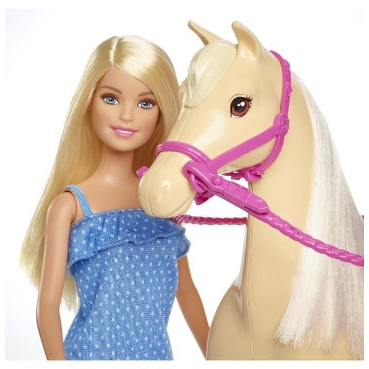 BARBIE Barbie et son Cheval