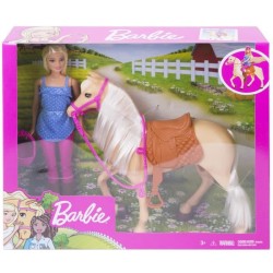 BARBIE Barbie et son Cheval