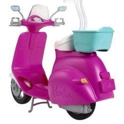 Barbie - Barbie Et Son Scooter - Poupée - 3 Ans Et +