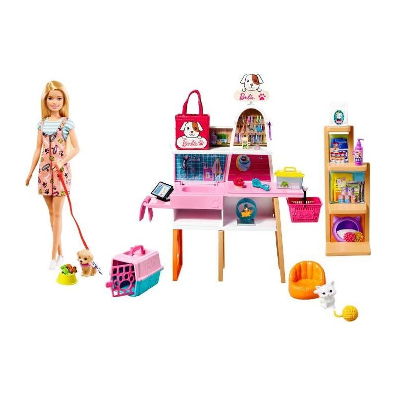 BARBIE Barbie et son Animalerie