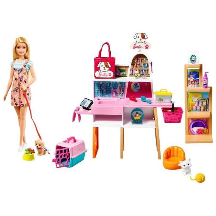 BARBIE Barbie et son Animalerie