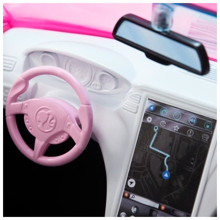 Barbie - Le Cabriolet De Barbie - Accessoire Poupée