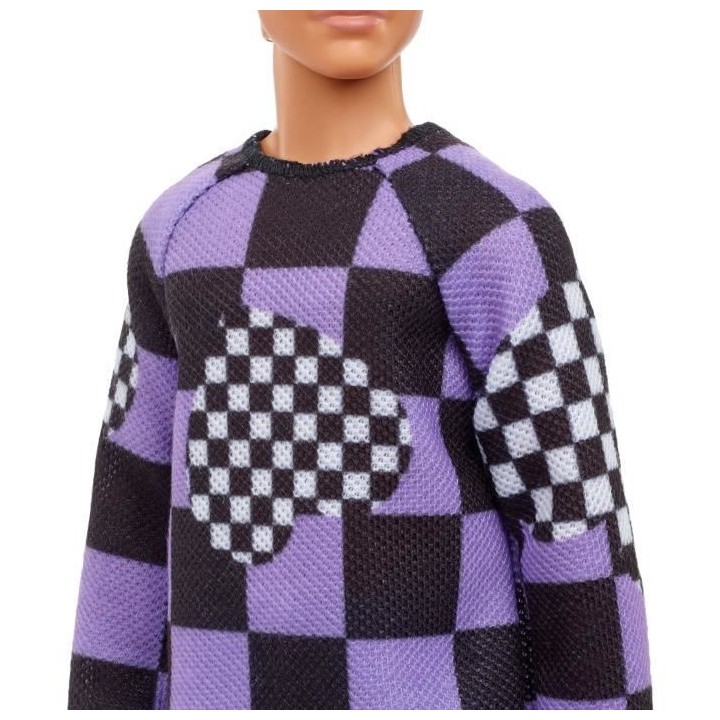 Barbie - Ken Fashion Chemise Carreaux - Poupée - 3 ans et +
