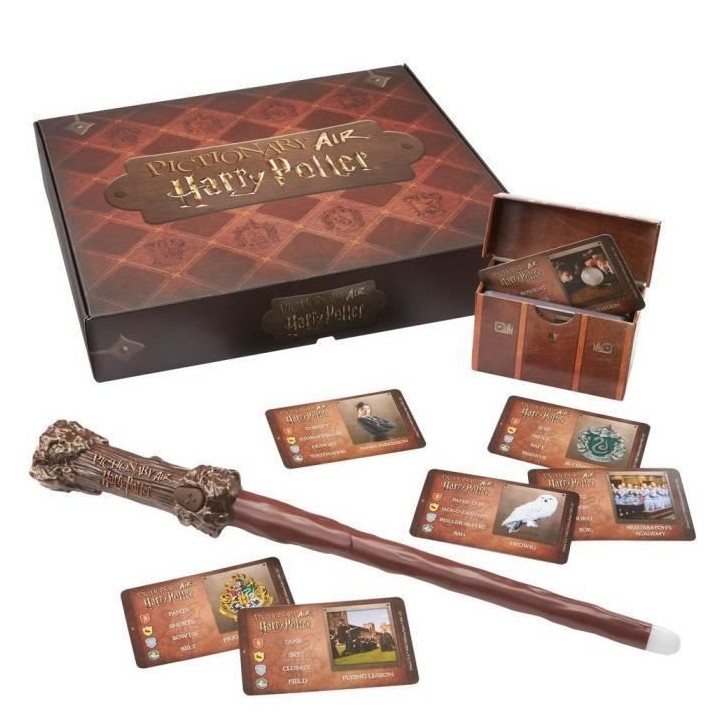 Mattel Games - Pictionary Air Harry Potter - Jeu d'ambiance et de dess