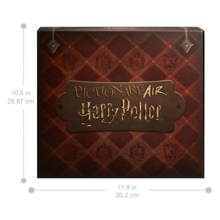 Mattel Games - Pictionary Air Harry Potter - Jeu d'ambiance et de dess