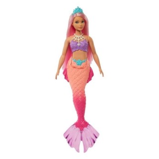 Barbie - Barbie Sirene Corail - Poupée - 3 Ans Et +