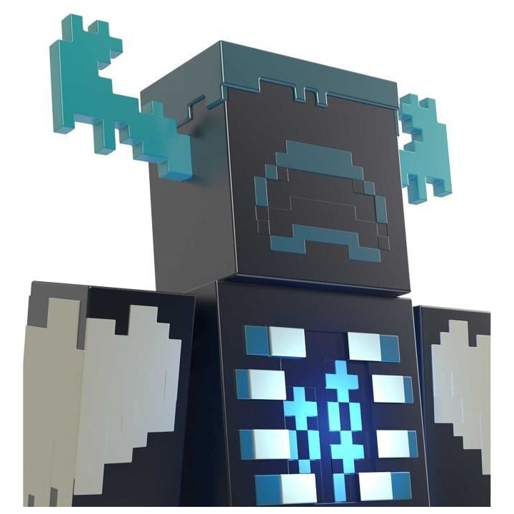 Minecraft - Fig Super Boss Warden - Figurines - 6 Ans Et +