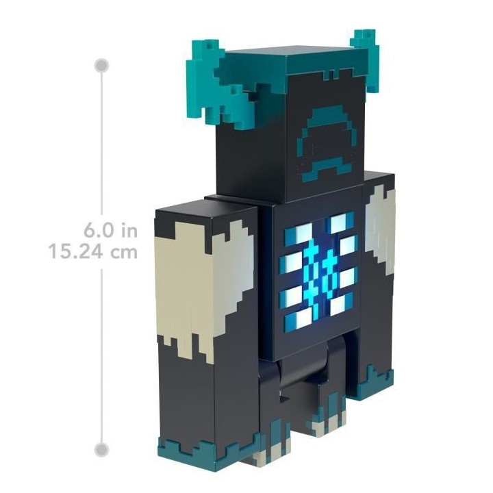 Minecraft - Fig Super Boss Warden - Figurines - 6 Ans Et +