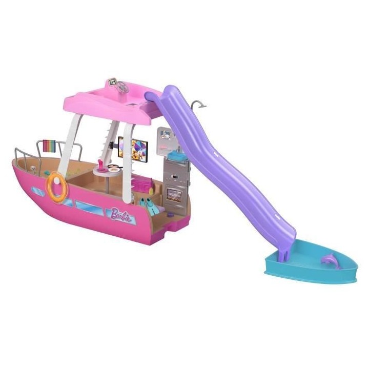 Barbie - Le Bateau De Reve De Barbie - Accessoires Poupée - 3 Ans Et