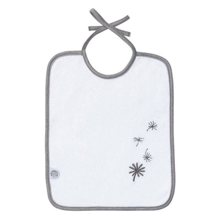 BABYCALIN Jeune Pousse Lot de 3 bavoirs naissance - 20 x 25 cm