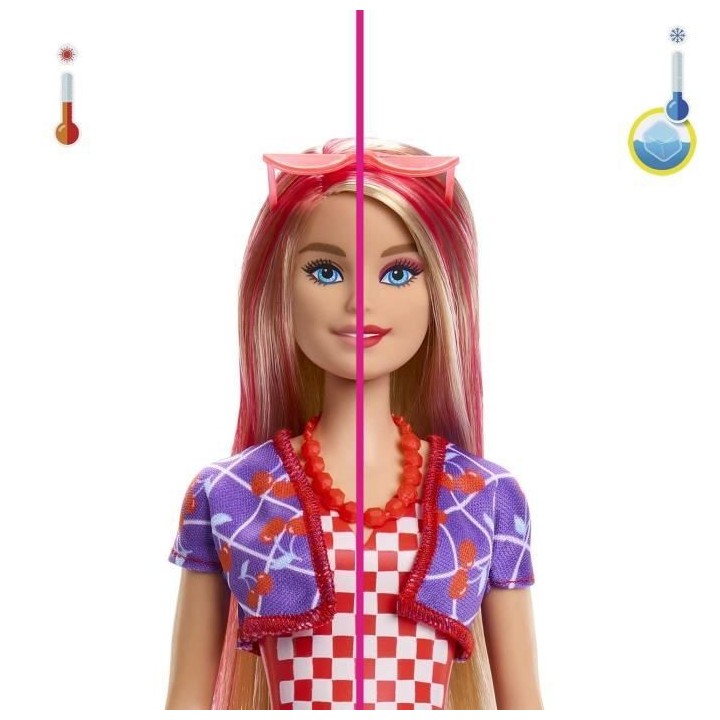 BARBIE - ASST BARBIE COLOR REVEAL FRUIT - poupée - 3 ans et +