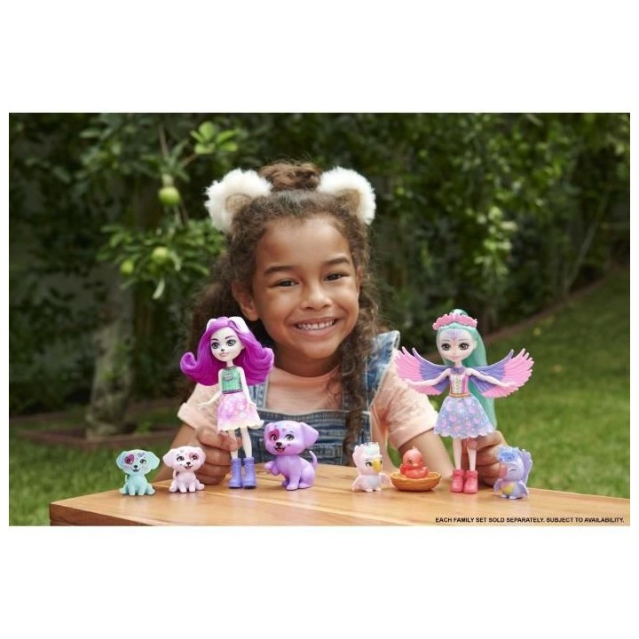 Enchantimals - Famille De Filia Finch - Mini-Univers - 4 Ans Et +