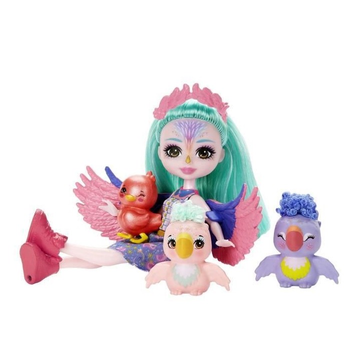 Enchantimals - Famille De Filia Finch - Mini-Univers - 4 Ans Et +