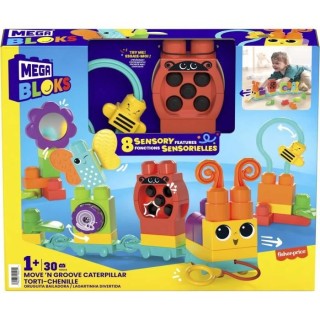 Mega Bloks Ips - Chenille Des Sens A Construire - Construction - 12 Mo