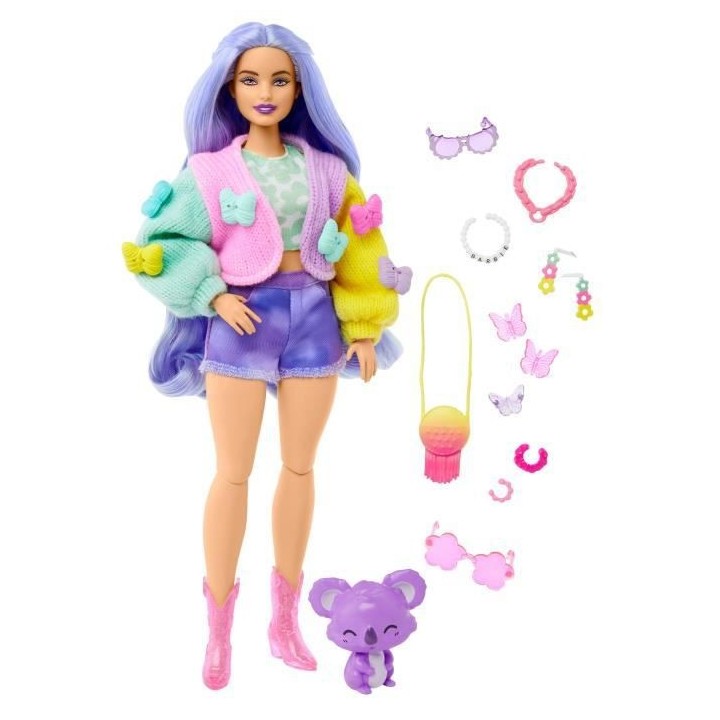 Barbie - Barbie Extra Et Koala - Poupée - 3 Ans Et +