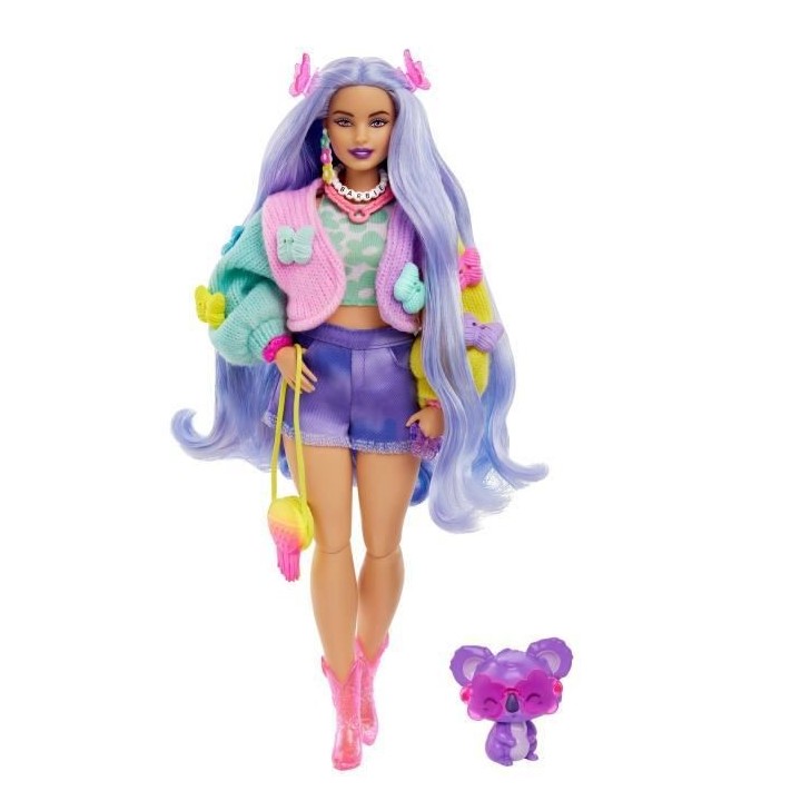 Barbie - Barbie Extra Et Koala - Poupée - 3 Ans Et +
