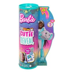 Barbie - Barbie Cutie Reveal Elephant - Poupée - 3 Ans Et +