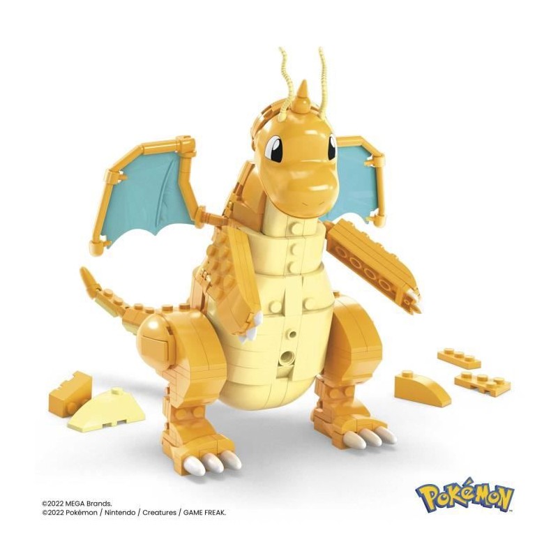 Mega Construx - Pokemon - Dracolosse  - Construction - 6 Ans Et +