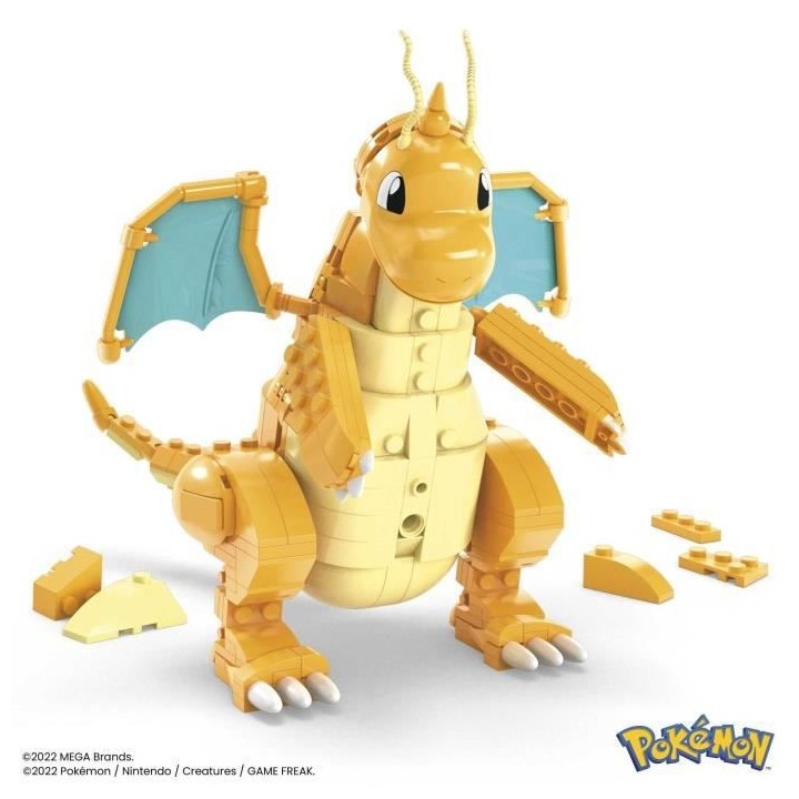 Mega Construx - Pokemon - Dracolosse  - Construction - 6 Ans Et +