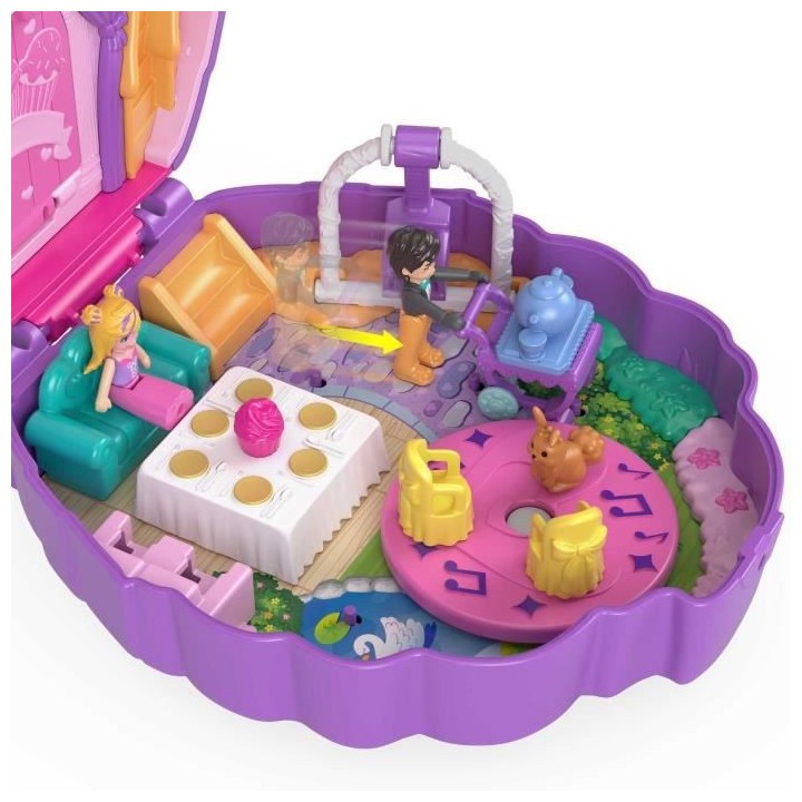 Polly Pocket - Coffret Cupcake - Mini-Univers - 4 Ans Et +