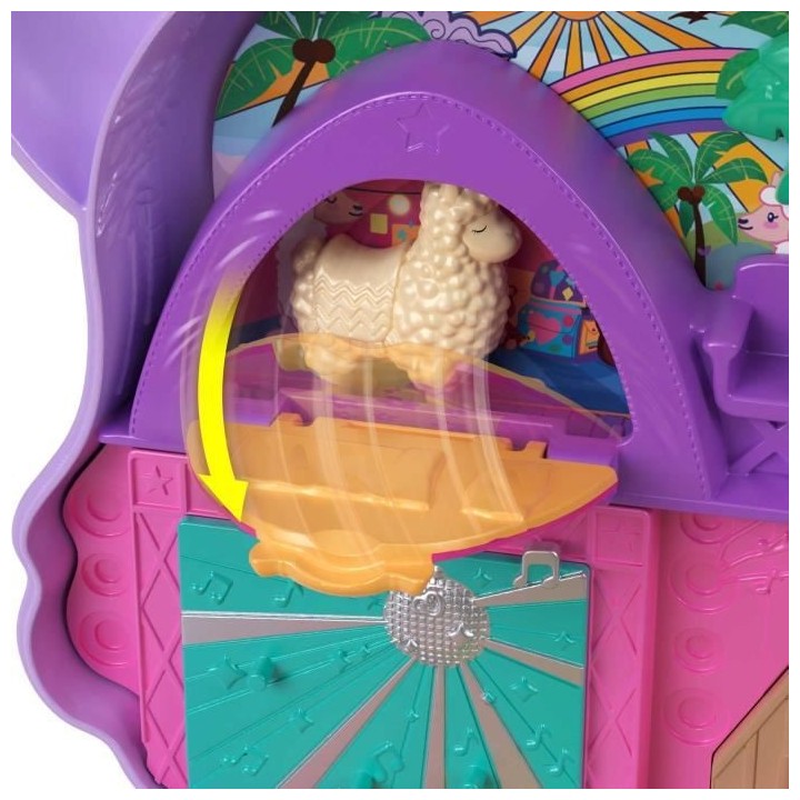 Polly Pocket - Coffret Aventure Du Llama - Mini-Univers - 4 Ans Et +