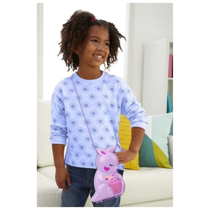 Polly Pocket - Sac Surprises Kangourou - Mini-Univers - 4 Ans Et +