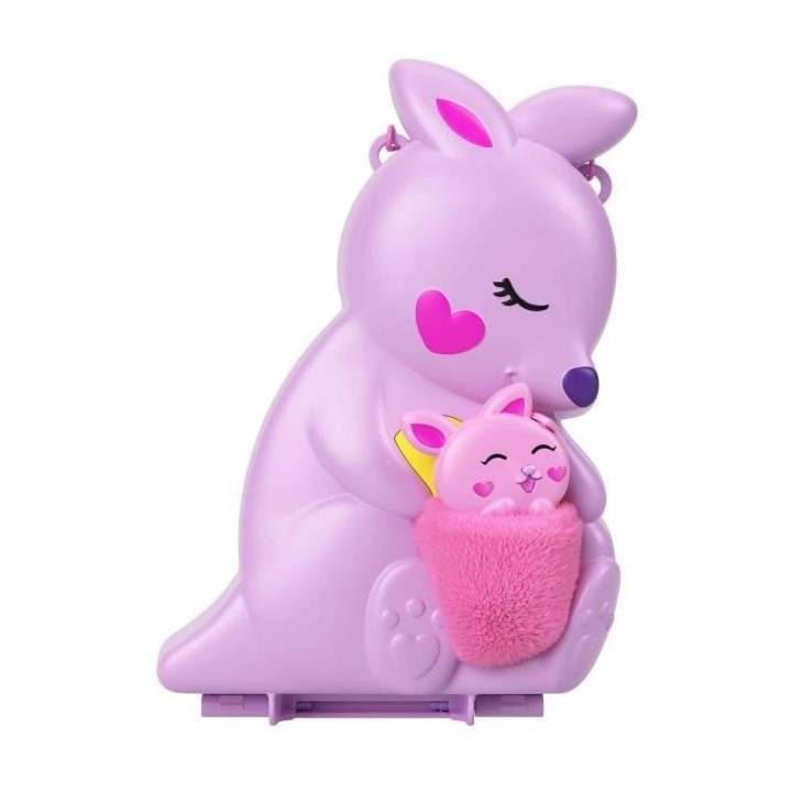 Polly Pocket - Sac Surprises Kangourou - Mini-Univers - 4 Ans Et +