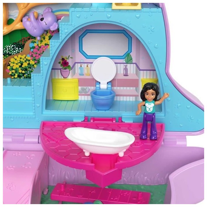 Polly Pocket - Sac Surprises Kangourou - Mini-Univers - 4 Ans Et +