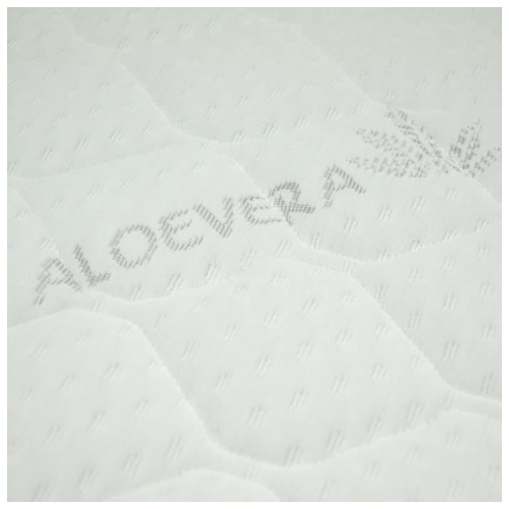 BABYCALIN Matelas de lit 24kg/m3 déhoussable Aloe Vera 70x140x10cm